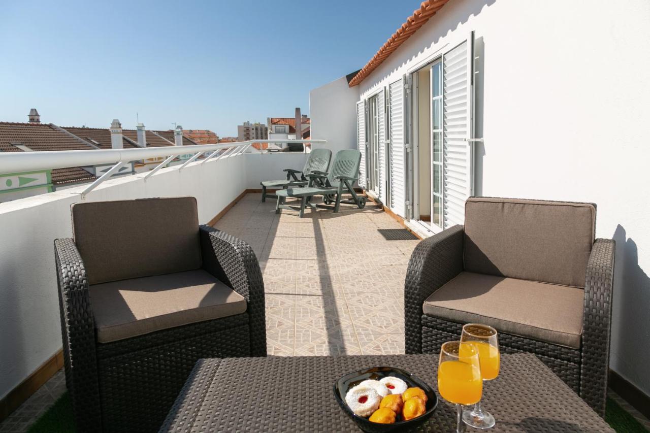 Ferienwohnung Peniche Terrace Exterior foto